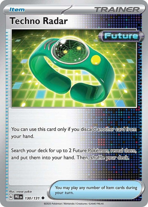 Techno Radar (130/131) [Scarlet & Violet: Prismatic Evolutions] 