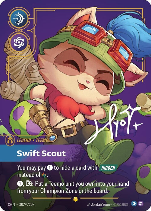Teemo - Swift Scout (Alternate Art) (307*/298) 
