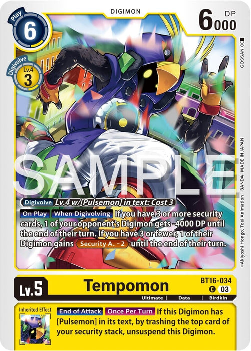Tempomon (BT16-034 C) 