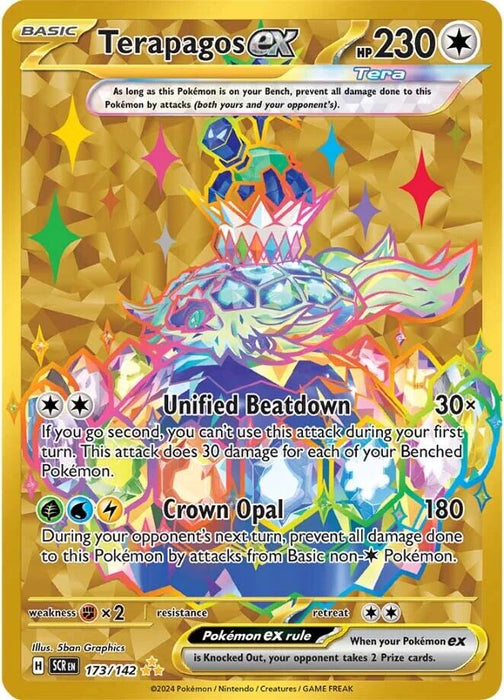 Terapagos ex (173/142) [Scarlet & Violet: Stellar Crown] 