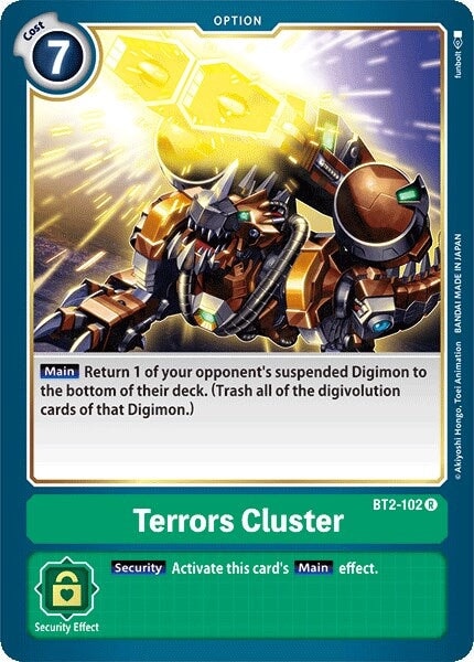 Terrors Cluster (BT2-102 R) 