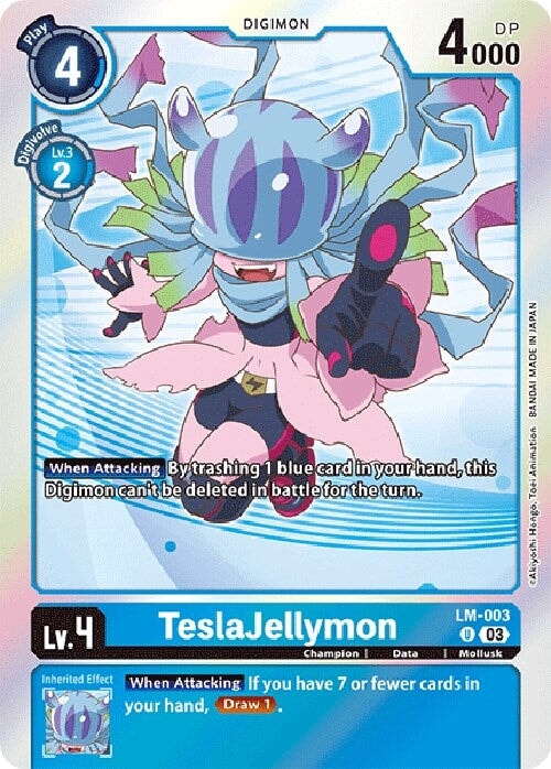 TeslaJellymon (English Exclusive) (LM-003 U) 