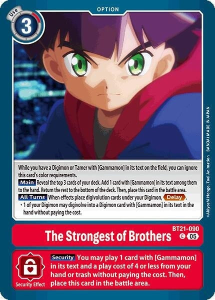 The Strongest of Brothers (BT21-090 C) 
