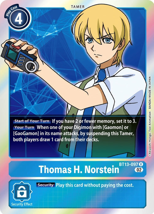 Thomas H. Norstein (BT13-097 R) 