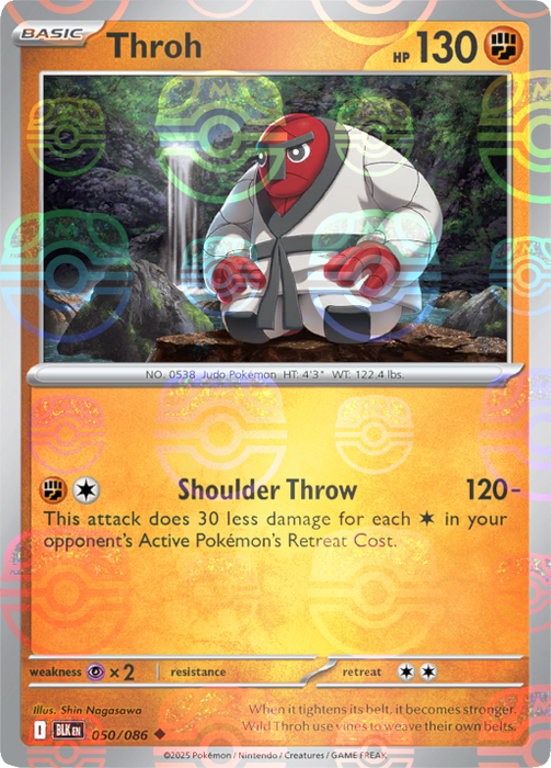 Throh (050/086) (Master Ball Pattern) [Scarlet & Violet: Black Bolt] 