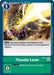 Thunder Laser (#BT7-101 C) (Next Adventure) Near Mint 
