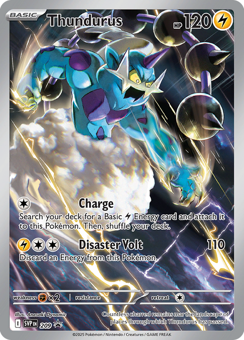 Thundurus (209) [Scarlet & Violet: Black Star Promos] 