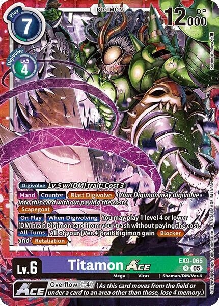 Titamon ACE (EX9-065 R) 