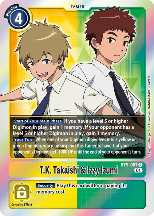 T.K. Takaishi & Izzy Izumi (BT9-087 R) 
