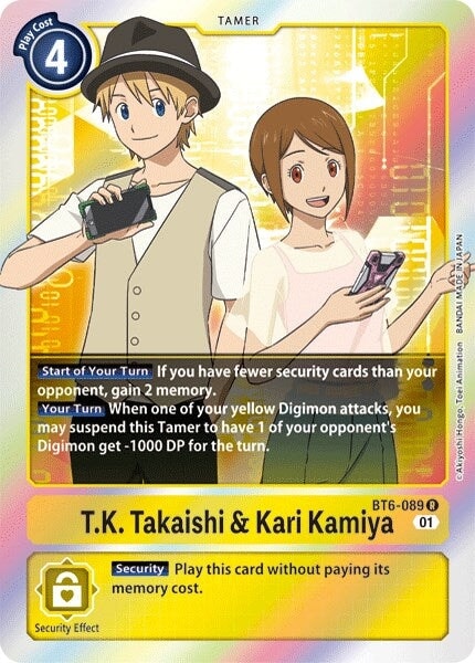 T.K. Takaishi & Kari Kamiya (BT6-089 R) 
