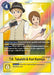 T.K. Takaishi & Kari Kamiya (#BT6-089 R) (Double Diamond) Near Mint Foil 