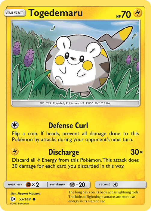 Togedemaru [SM Base Set] 