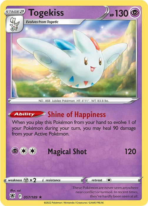 Togekiss (057/189) [Sword & Shield: Astral Radiance] 