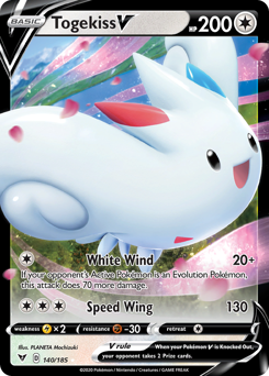 Togekiss V [SWSH04: Vivid Voltage] 