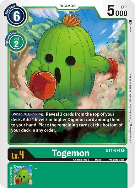 Togemon (BT1-074 R) 