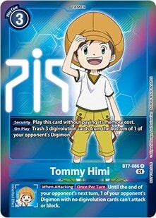 Tommy Himi Box Topper (#BT7-086 R) (Next Adventure) 