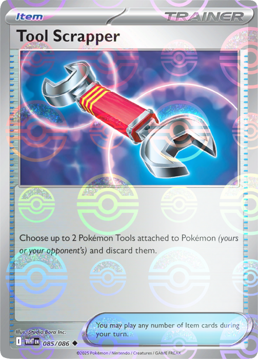 Tool Scrapper (085/086) (Poke Ball Pattern) [Scarlet & Violet: White Flare] 