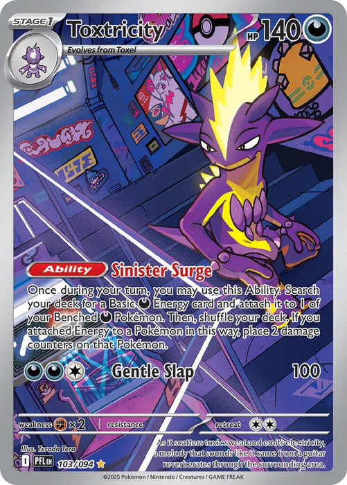Toxtricity (103/094) [Mega Evolution: Phantasmal Flames] 