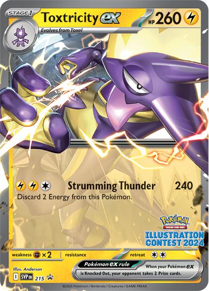 Toxtricity ex (215) [Scarlet & Violet: Black Star Promos] 