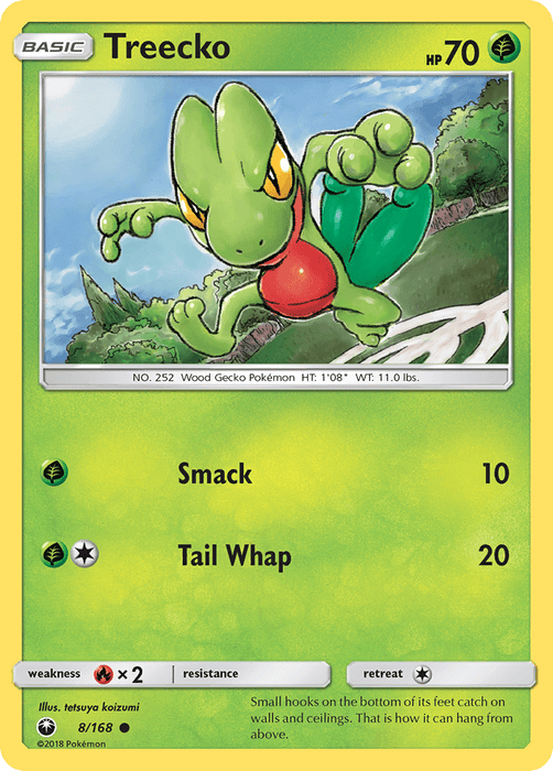 Treecko (8) [SM - Celestial Storm] 