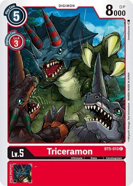 Triceramon (BT5-013 C) 