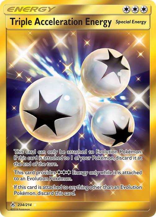 Triple Acceleration Energy (234/214) [Sun & Moon: Unbroken Bonds] 