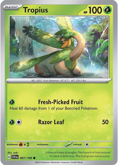 Tropius (007/198) [Scarlet & Violet: Base Set] 