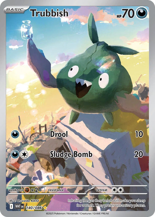 Trubbish (140/086) [Scarlet & Violet: White Flare] 