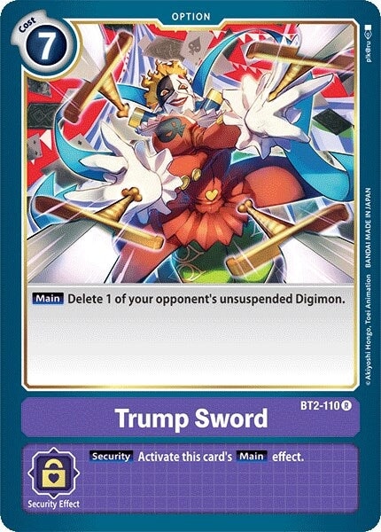 Trump Sword (BT2-110 R) 
