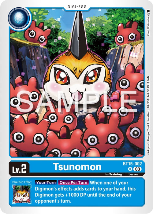 Tsunomon (BT15-002 U) 
