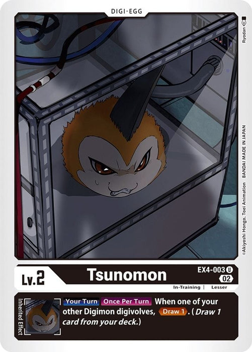 Tsunomon (#EX4-003 U) (Alternative Being Booster) Near Mint 