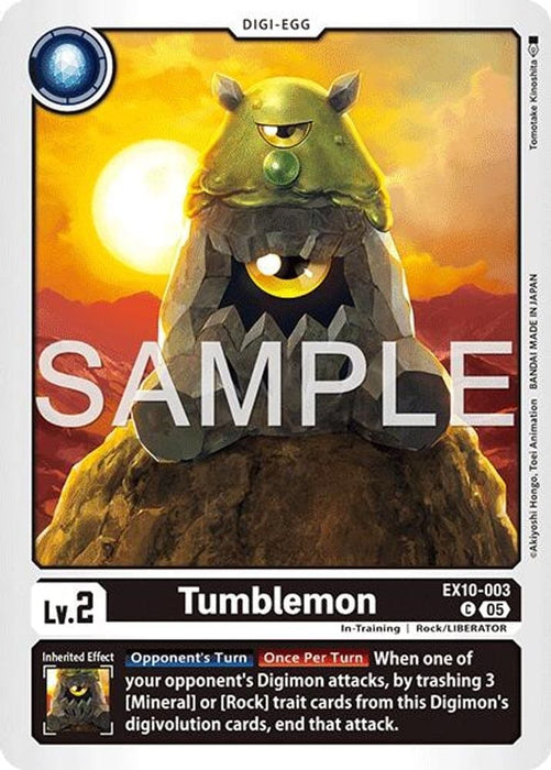 Tumblemon (#EX10-003 C) (Sinister Order) Near Mint 