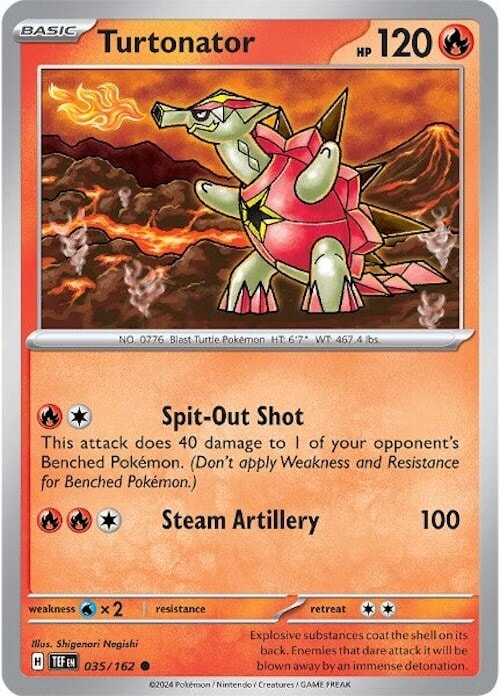 Turtonator (035/162) [Scarlet & Violet: Temporal Forces] 