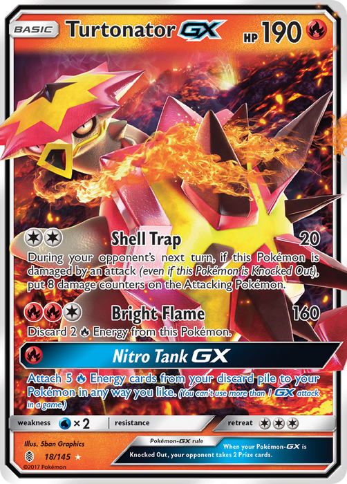 Turtonator GX [SM - Guardians Rising] 