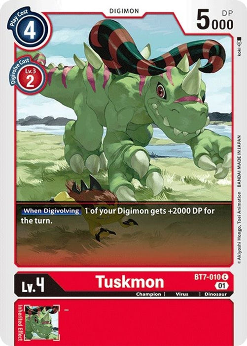 Tuskmon (#BT7-010 C) (Next Adventure) Near Mint 