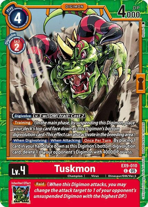 Tuskmon (#EX9-010 C) (Versus Monsters) Near Mint 