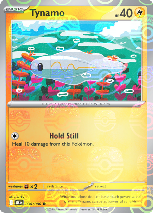 Tynamo (030/086) (Master Ball Pattern) [Scarlet & Violet: Black Bolt] 