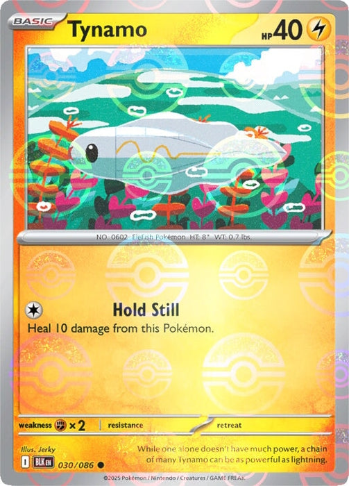 Tynamo (030/086) (Poke Ball Pattern) [Scarlet & Violet: Black Bolt] 