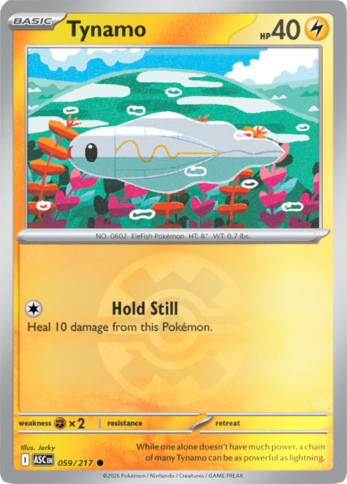 Tynamo (Quick Ball) (059/217) [Mega Evolution: Ascended Heroes]