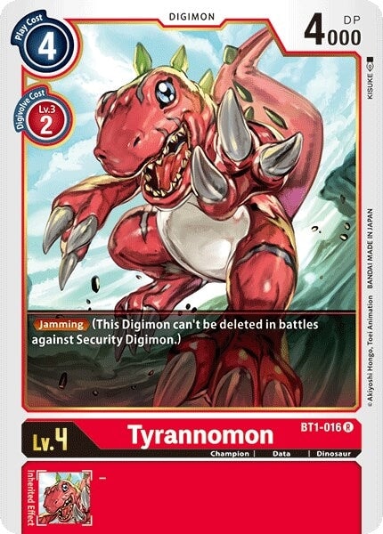 Tyrannomon (BT1-016 R) 