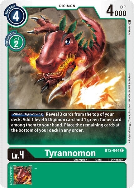 Tyrannomon - BT2-044 (BT2-044 C) 