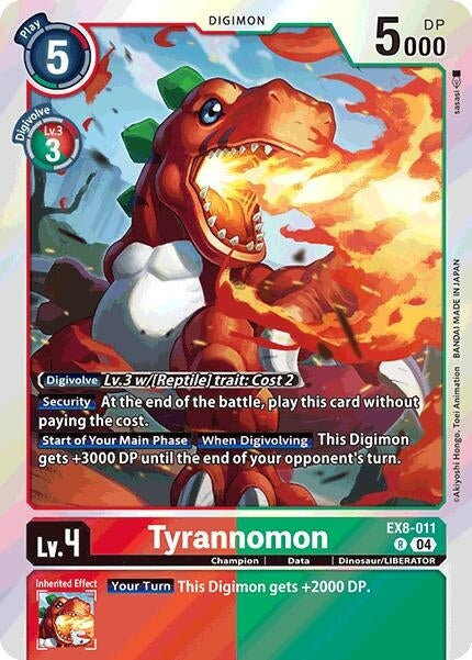 Tyrannomon (EX8-011 R) 