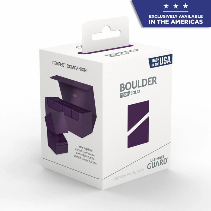 Ultimate Guard Boulder - 100+ Purple (Solid) 
