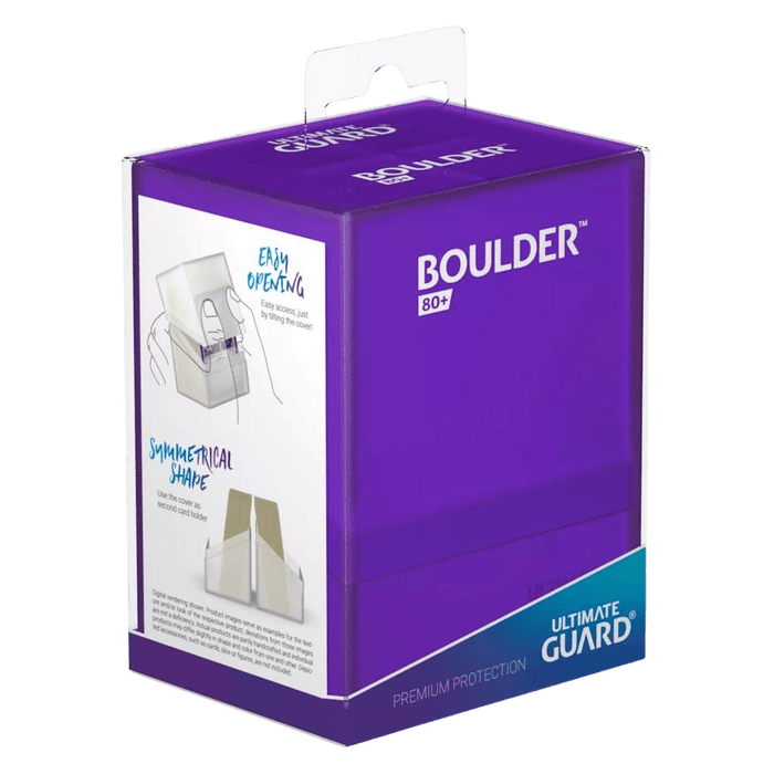 Ultimate Guard Boulder - 80+ Amethyst 