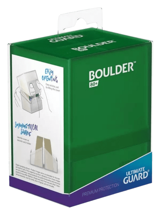 Ultimate Guard Boulder - 80+ Emerald 