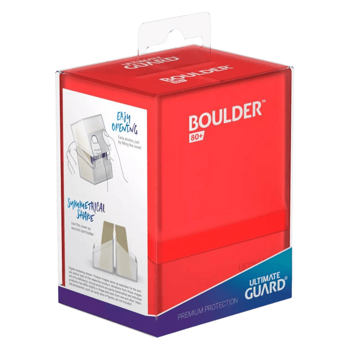Ultimate Guard Boulder - 80+ Ruby 