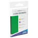 Ultimate Guard Card Dividers - Standard Size (10) Green 
