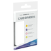 Ultimate Guard Card Dividers - Standard Size (10) White 