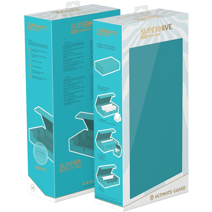 Ultimate Guard Superhive 550+ Xenoskin: Summer Edition 2025 - Lagoon 