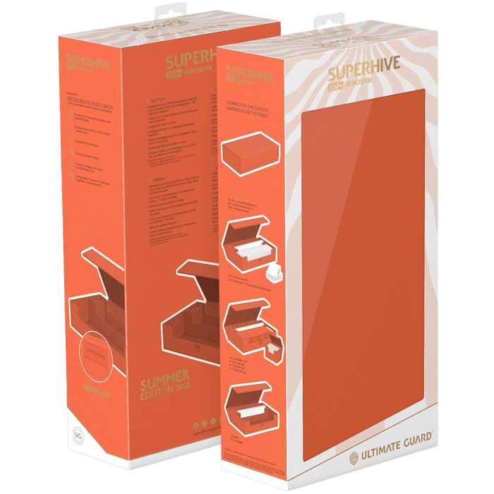 Ultimate Guard Superhive 550+ Xenoskin: Summer Edition 2025 - Peach 